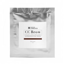 Lucas` Cosmetics, Хна для бровей CC Brow (dark brown) в саше (темно-коричневый, 5 гр.)