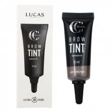 Lucas` Cosmetics, Brow Tint waterproof grey brown CC Brow - Водостойкий гелевый тинт для бровей серо-коричневый (10 мл.)