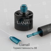 Lianail, Гель-лак эффект термо с блеском - Торжественность GTSO-08 (10 мл.)