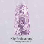 Klio Professional, Глиттер-гель №2 (5 гр.)
