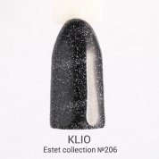 Klio Professional, Гель-лак Estet Collection №206 (10 ml.)