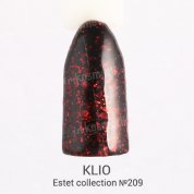 Klio Professional, Гель-лак Estet Collection №209 (10 ml.)