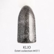 Klio Professional, Гель-лак Estet Collection №211 (10 ml.)