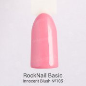 RockNail, Гель-лак - Basic №105 «Innocent Blush» (10 мл.)