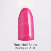 RockNail, Гель-лак - Basic №106 «Bubblegum» (10 мл.)