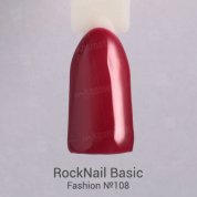 RockNail, Гель-лак - Basic №108 «Fashion» (10 мл.)