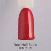 RockNail, Гель-лак - Basic №109 «Cola» (10 мл.)