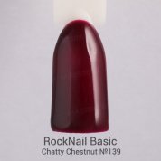 RockNail, Гель-лак - Basic №139 «Mama Cherry» (10 мл.)