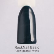 RockNail, Гель-лак - Basic №140 «Cute Broccoli» (10 мл.)