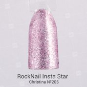 RockNail, Гель-лак - Insta Star №205 «Christina» (10 мл.)
