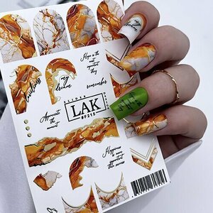 LAK Nails, Слайдеры для маникюра №F215