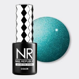 Nail Republic, Premium Silk Cats - Гель-лак Кошачий глаз CAT-128 (10 мл)