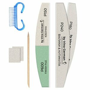 Vabrazive, Набор Individual для Пилочного маникюра c апельсиновой палочкой 180/240