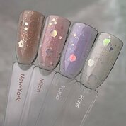 MIA, Жесткая камуфлирующая база для гель-лака Deluxe base New York (15 мл)