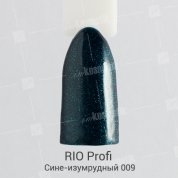Rio Profi, Гель-лак каучуковый - Сине-изумрудный №09 (7мл.)