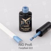 Rio Profi, Гель-лак каучуковый - Голубой №22 (7мл.)