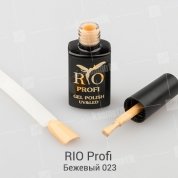 Rio Profi, Гель-лак каучуковый - Бежевый №23 (7мл.)