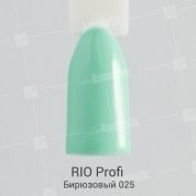 Rio Profi, Гель-лак каучуковый - Бирюзовый №25 (7мл.)