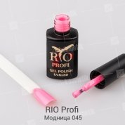 Rio Profi, Гель-лак каучуковый - Модница №45 (7мл.)
