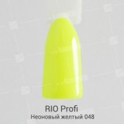 Rio Profi, Гель-лак каучуковый - Неоновый желтый №48 (7мл.)