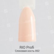 Rio Profi, Гель-лак каучуковый - Слоновая кость №52 (7мл.)