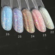 ENIGMA, SMART gel - Жидкий бескислотный гель с шиммером №22 (15 мл.)