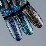 Serebro, Топ светоотражающий без липкого слоя - Сириус №03 (11 мл)