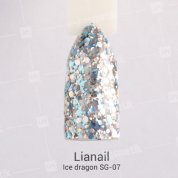 Lianail, Гель-лак - Ice dragon SG-07 (10 мл.)