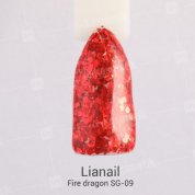 Lianail, Гель-лак - Fire dragon SG-09 (10 мл.)