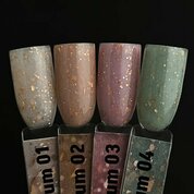 iperfect, Гель для моделирования с поталью - Aurum gel №01 (15g)