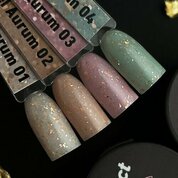 iperfect, Гель для моделирования с поталью - Aurum gel №01 (15g)