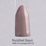 RockNail, Гель-лак - Basic №122 «Milk Chocolate» (10 мл.)