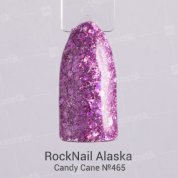 RockNail, Гель-лак - Alaska №465 «Candy Cane» (10 мл.)