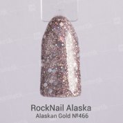 RockNail, Гель-лак - Alaska №466 «Alaskan Gold» (10 мл.)