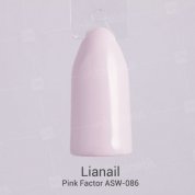Lianail, Гель-лак - Pink Factor ASW-086 №36 (10 мл.)