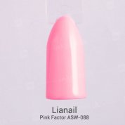 Lianail, Гель-лак - Pink Factor ASW-088 №38 (10 мл.)