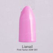 Lianail, Гель-лак - Pink Factor ASW-091 №41 (10 мл.)