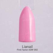 Lianail, Гель-лак - Pink Factor ASW-092 №42 (10 мл.)
