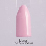 Lianail, Гель-лак - Pink Factor ASW-093 №43 (10 мл.)