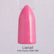 Lianail, Гель-лак - Pink Factor ASW-098 №48 (10 мл.)