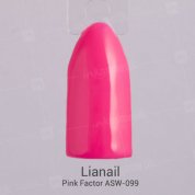 Lianail, Гель-лак - Pink Factor ASW-099 №49 (10 мл.)