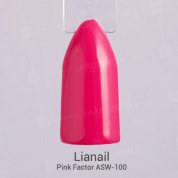 Lianail, Гель-лак - Pink Factor ASW-100 №50 (10 мл.)