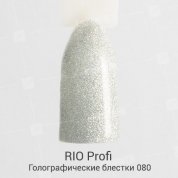 RIO Profi, Гель-лак каучуковый - Голографические блестки №80 (7мл.)