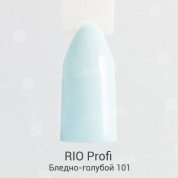 RIO Profi, Гель-лак каучуковый - Бледно-голубой №101 (7мл.)