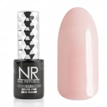 Nail Republic, Cover Pink Base Rubber - Базовое камуфлирующее каучуковое покрытие №006 (10 мл.)