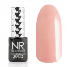 Nail Republic, Cover Pink Base Rubber - Базовое камуфлирующее каучуковое покрытие №007 (10 мл.)