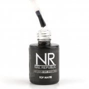 Nail Republic, Top Matte - Верхнее матовое покрытие для гель-лака без липкого слоя (10 мл.)