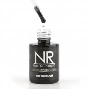 Nail Republic, Top Gloss Gel - Верхнее покрытие с липким слоем (10 мл.)