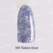 Nail Republic, Flakes Color Gel Blue - Цветной флэйк гель синий (5 гр.)
