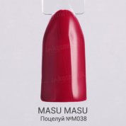 MASU MASU, Гель-лак - Поцелуй №M038 (8 мл.)